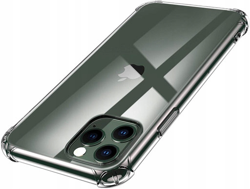 

Etui Clear Case Anti-Shock +Szkło do iphone 11 Pro