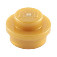 

Lego 1x1 okrągły 1szt Pearl Gold 4073 4523159 New