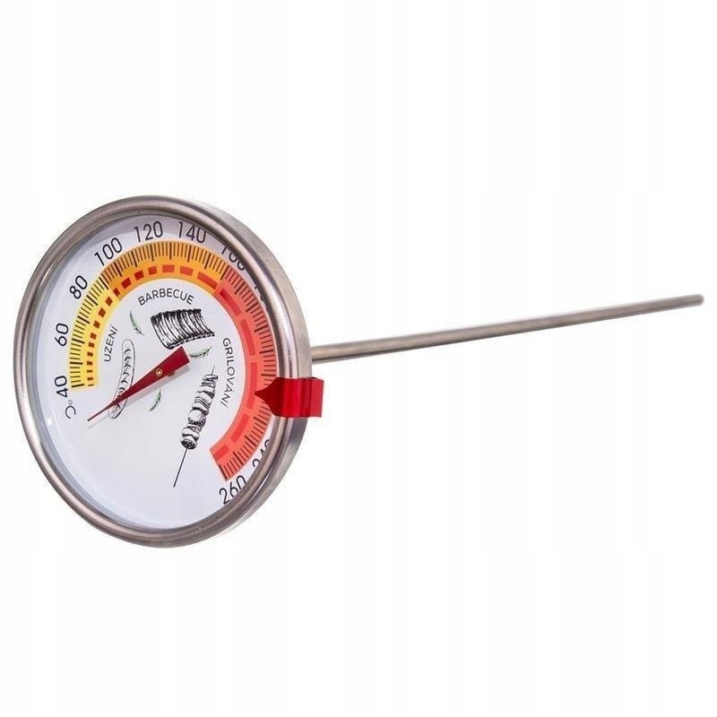 

Termometr z długą iglicą do wędzarni 260 °C Orion