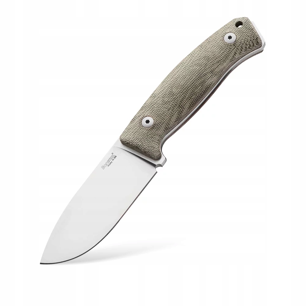 Nóż LionSTEEL M2M Satin M390 Canvas Micarta Green