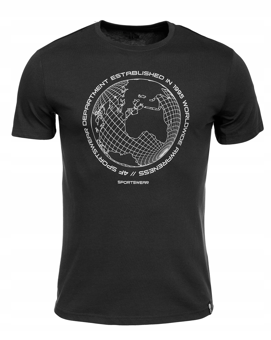 

4F Koszulka męska tshirt sportowy bawełna r.XL