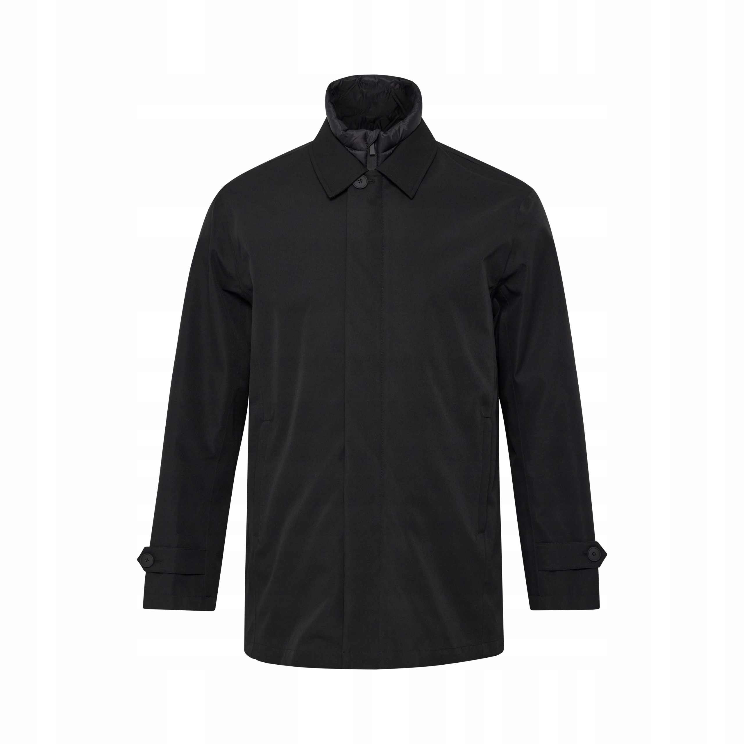 North Latitude Bunda Kabát Velké Velikosti Černá 5XL