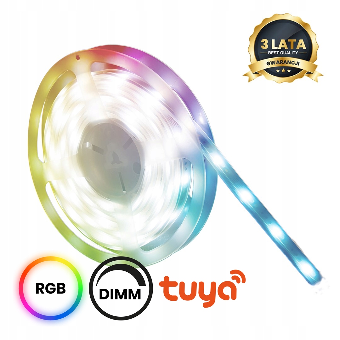 Sada Led Rgb Wi-FI 3 m Smart Tuya IP65 Cct Dim 12V