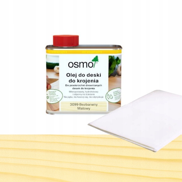 

Osmo Olej do desek do krojenia 3099 0,5L Bezbarwny