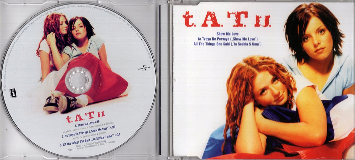 Show Me Love CD t.A.T.u. CD, Używany, 5905326658179 • Cena