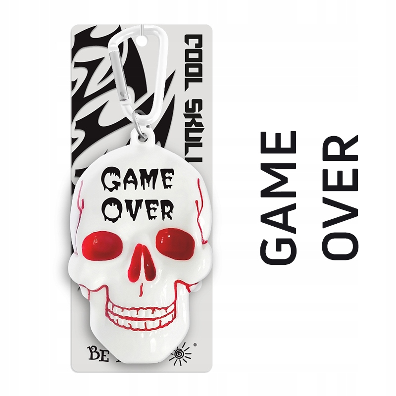 

Upominek z napisem Game Over, biały