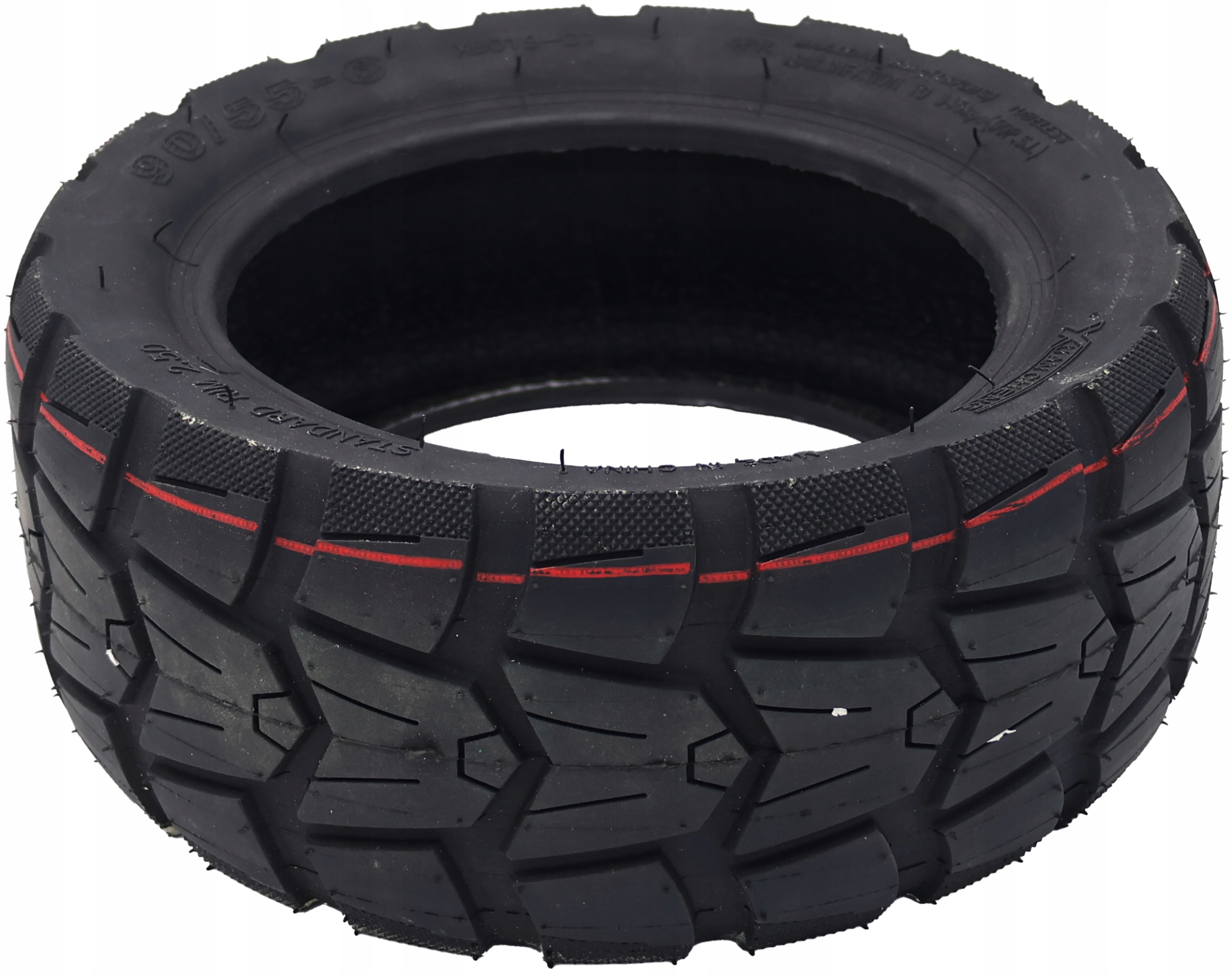 Opona 10"x3.5 (90/55-6) Bezdętkowa, Pompowana, Terenowa Techlife Q7