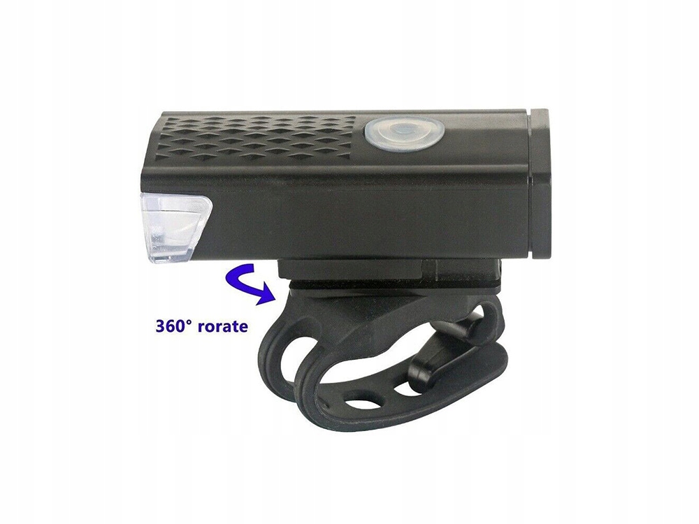 LAMPA ROWEROWA LED ZESTAW TYŁ PRZÓD USB ROWER Źródło światła dioda LED