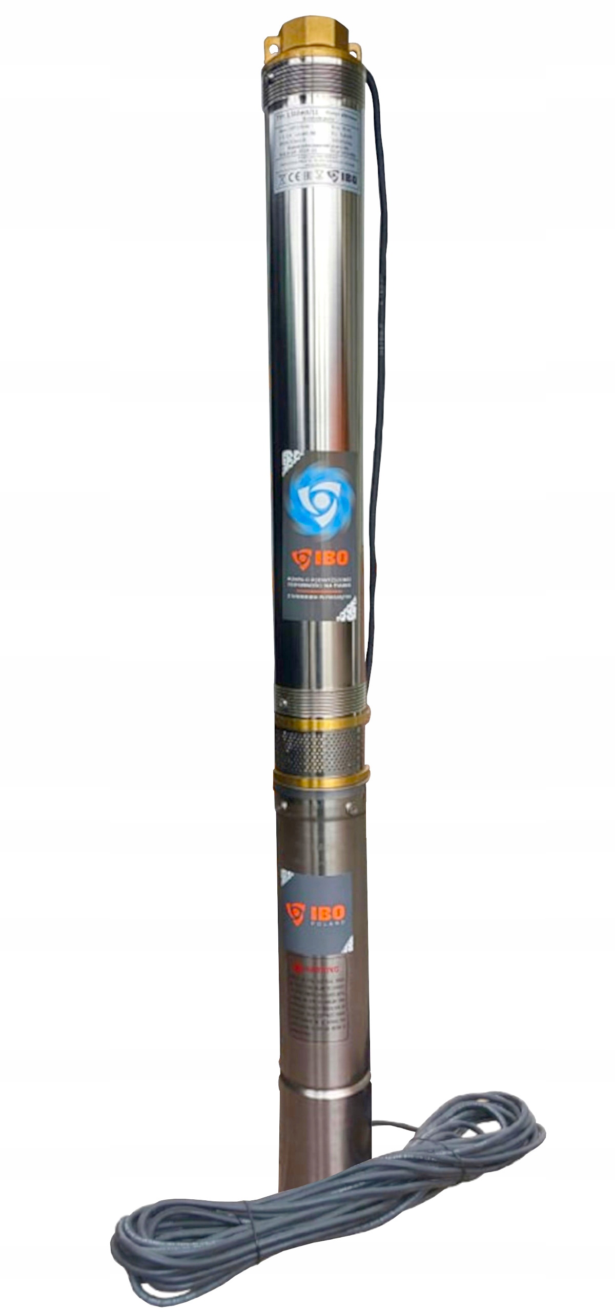 IBO POMPA GŁĘBINOWA 3,5" SDM 3/11 105L/MIN WIELOSTOPNIOWA ANTYPIASKOWA 20M Kod producenta 3,5SDM3-11