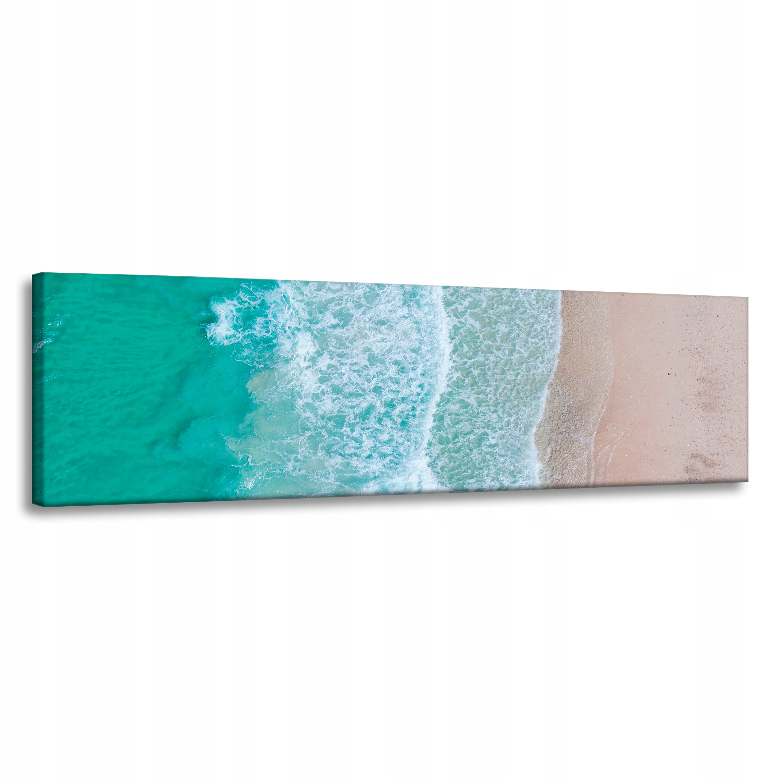 Obraz na plátně Oceán Vlny Příroda Pláž 120x40 cm Ideální jako dárek