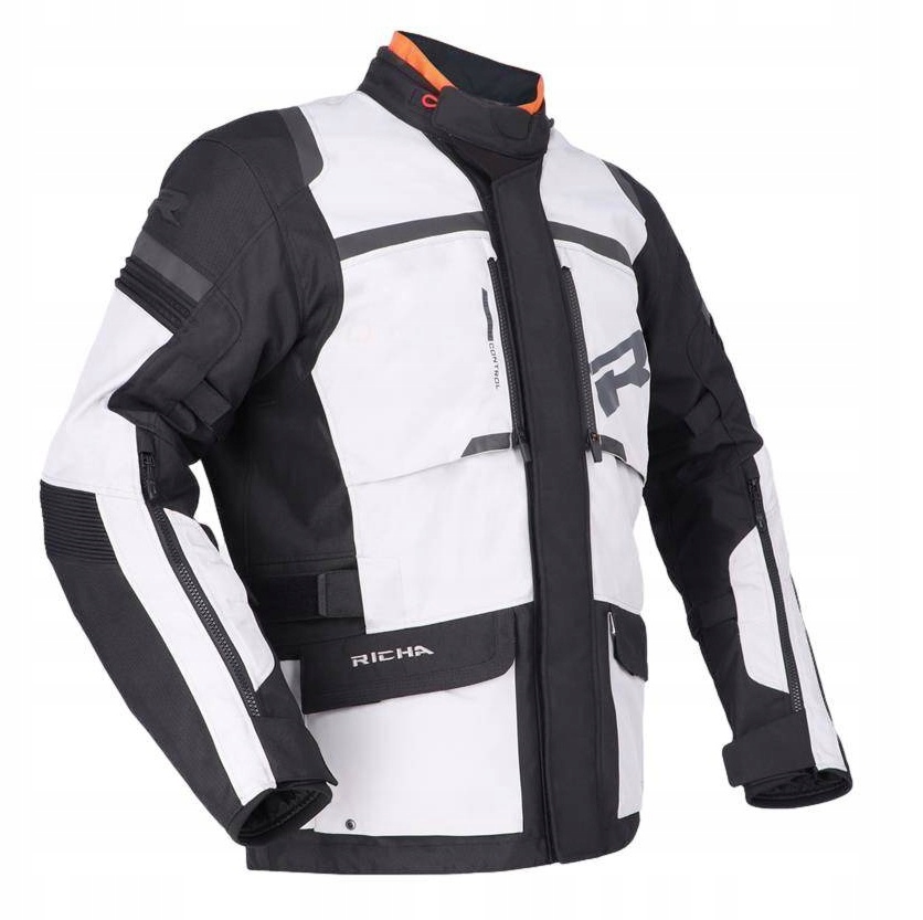Richa Brutus Gtx Black/Grey Motocyklová bunda