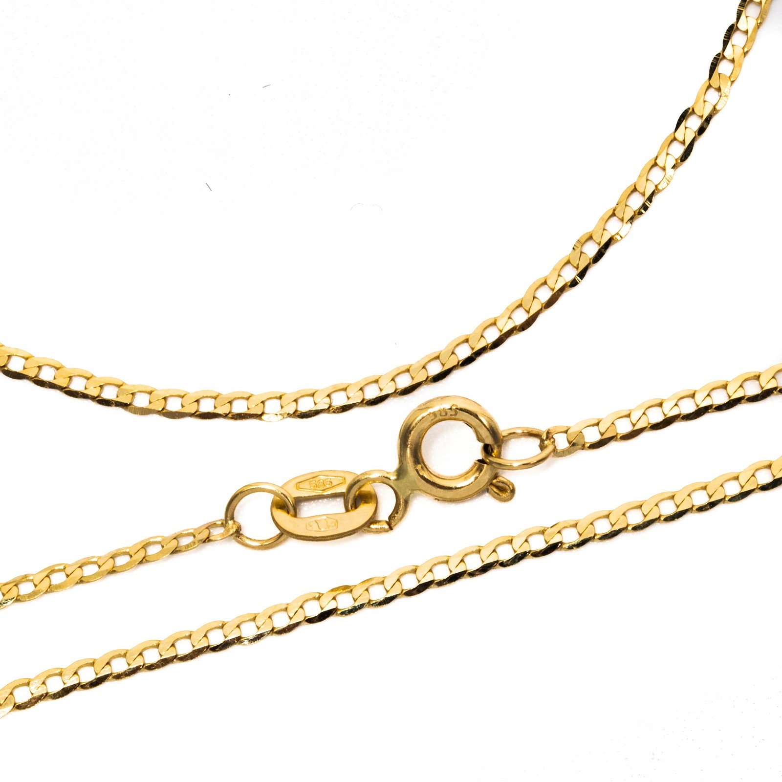 Zlatý řetízek 585 pancíř 45 cm