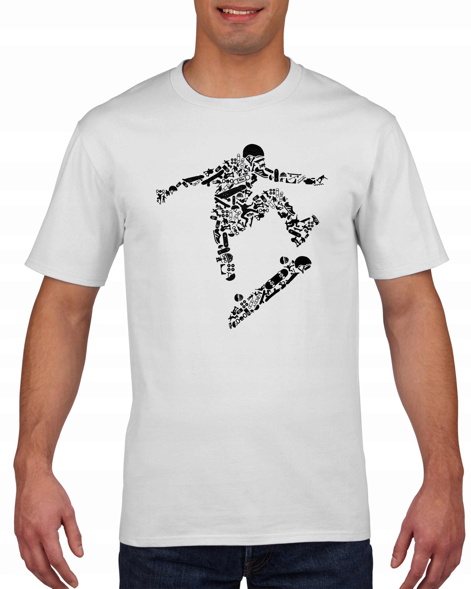 

Koszulka męska Skateboard Deskorolka XL