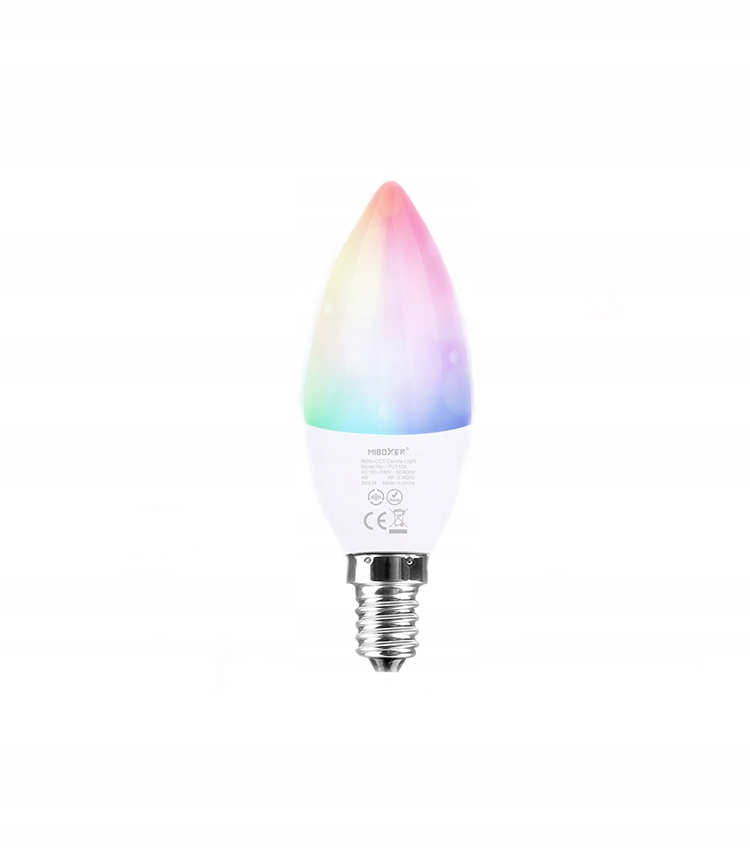 

Milight 4W Rgb+cct E14 smart Wi-Fi FUT108 MiBOXER