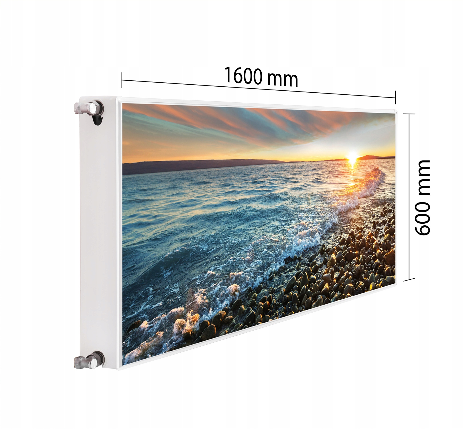 Magnetický Kryt Na Radiátor 160x60 Moře Podložka Magnet