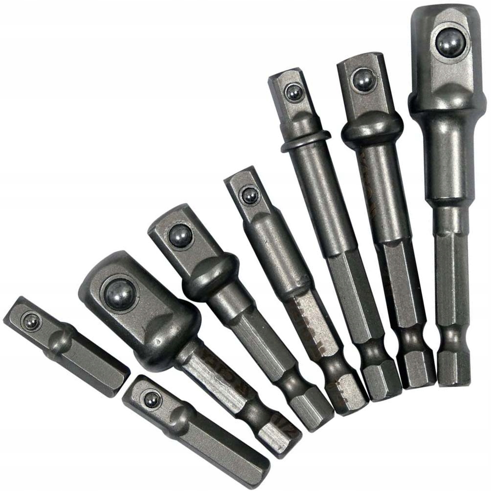 

Yato Adaptery Hex Nasadek 1/4, 3/8, 1/2 Zestaw 8pc