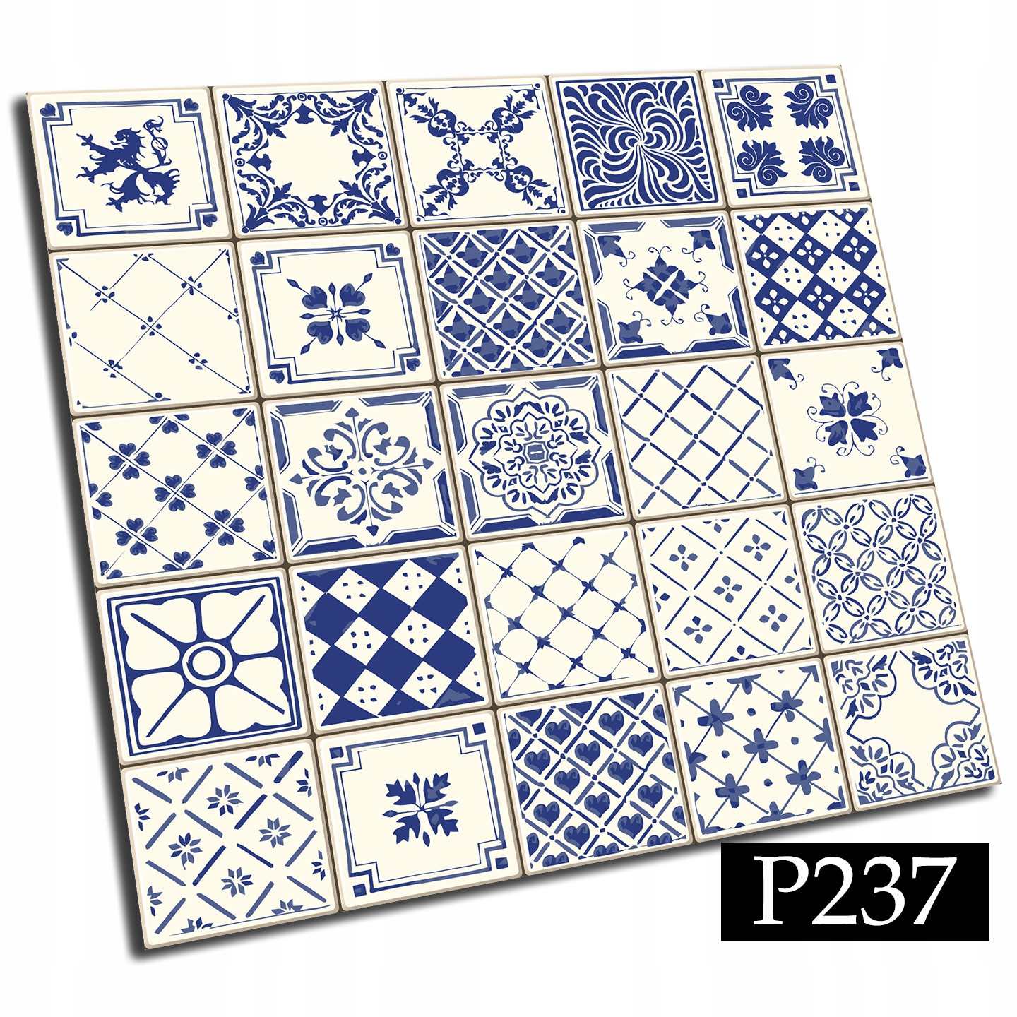 

Kafelki Pcv samoprzylepne 30cm Portugalski wzór