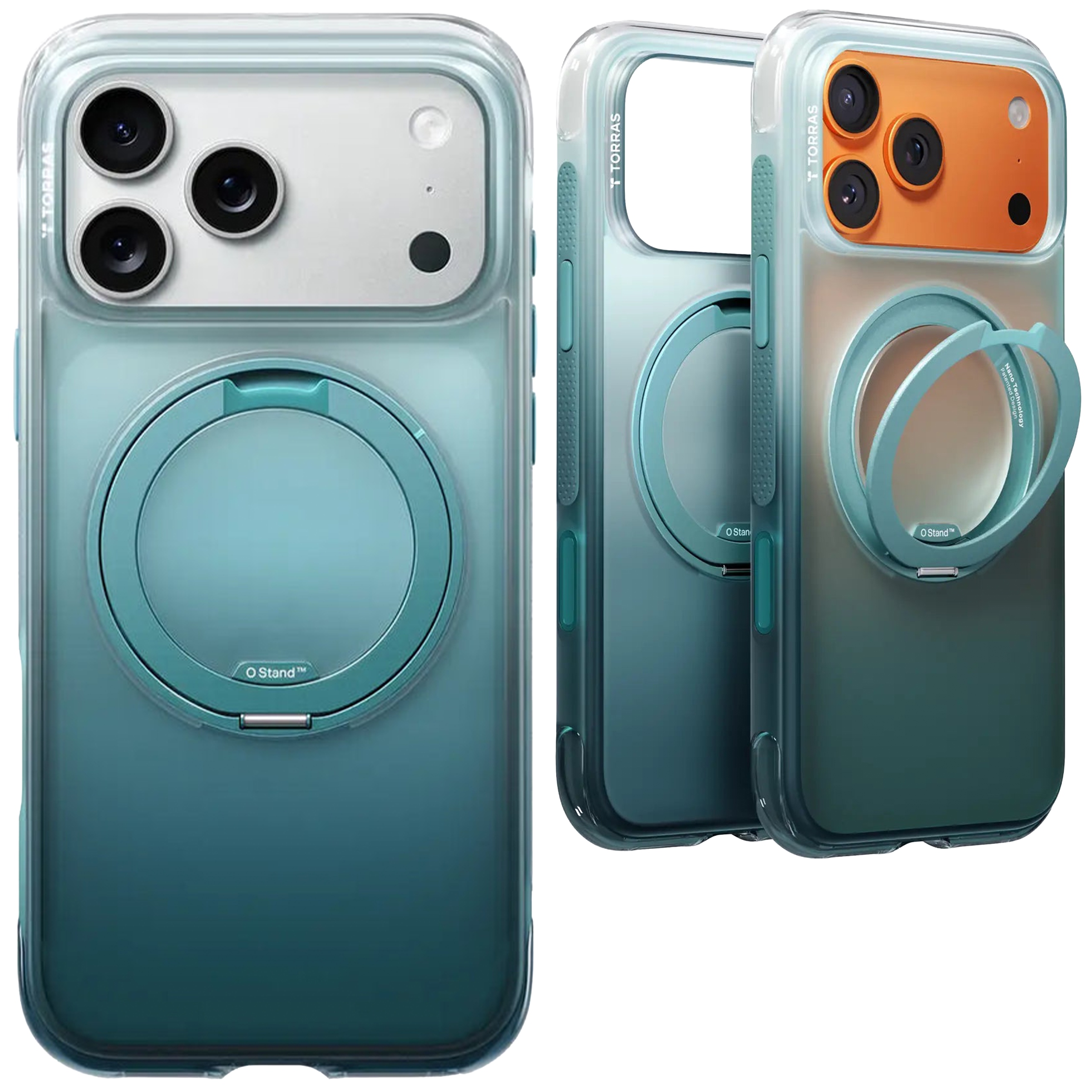 Torras Ostand O3 Air Case Etui MagSafe z Uchwytem do iPhone 17 Pro Max
