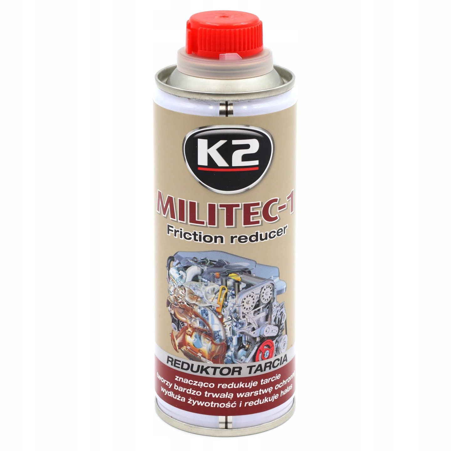 Dodatek do Oleju K2 Militec-1 250ml T380 Stan opakowania oryginalne