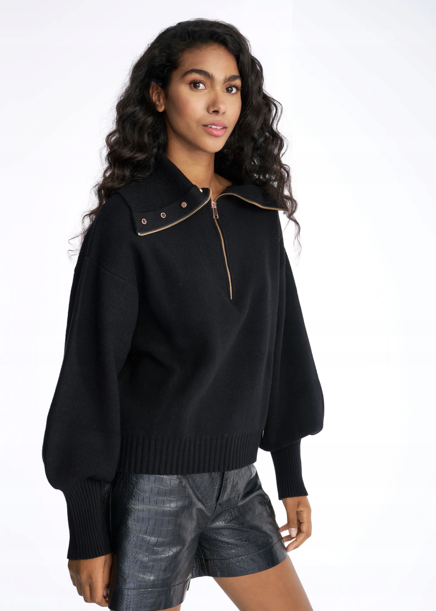 

Ochnik Sweter damski oversize SWEDT-0171-99 r. S