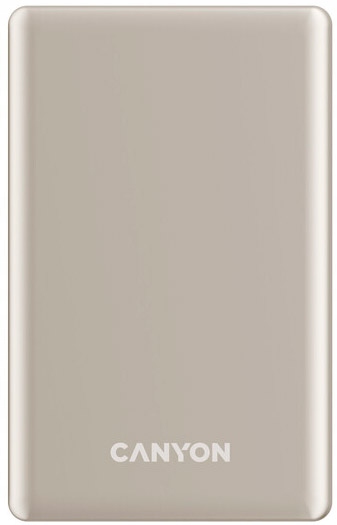 CANYON Powerbank OnPower 505 slim Magsafe 5000 mAh PD20W Beżowy — 10