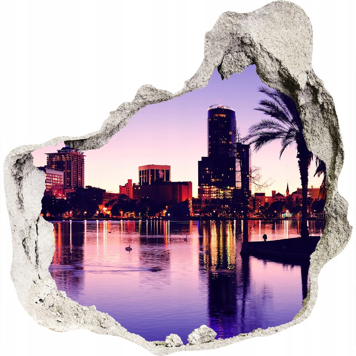 

Fototapeta dziura na ścianę 3d Orlando Usa 125x125