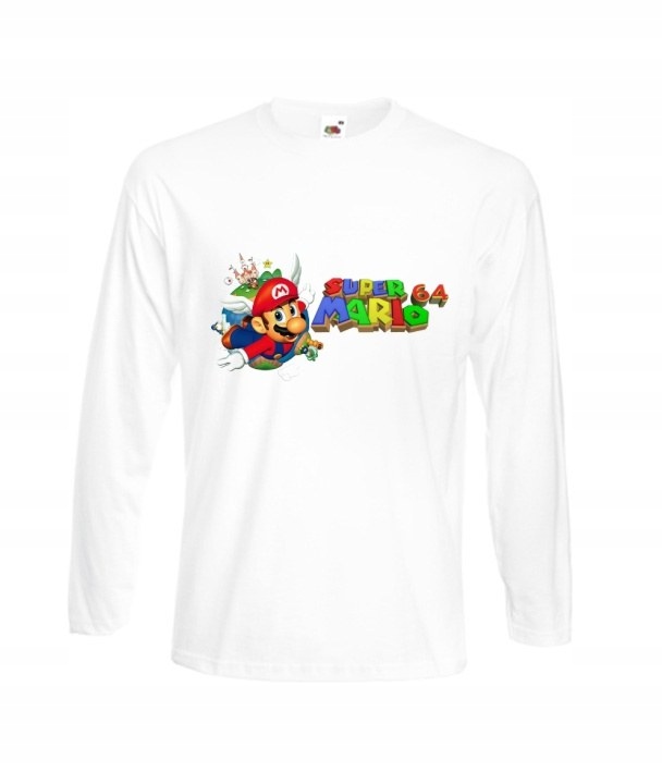 

Bluzka Męska Super Mario Bros Wzory