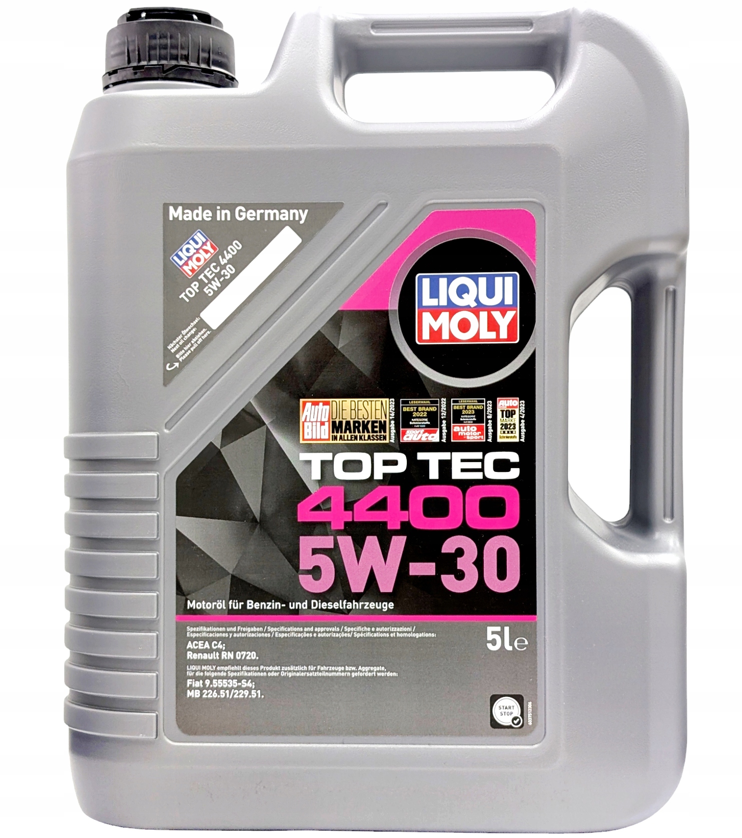 Motorový Olej Liqui Moly Top Tec 4400 5W30 C4 5L