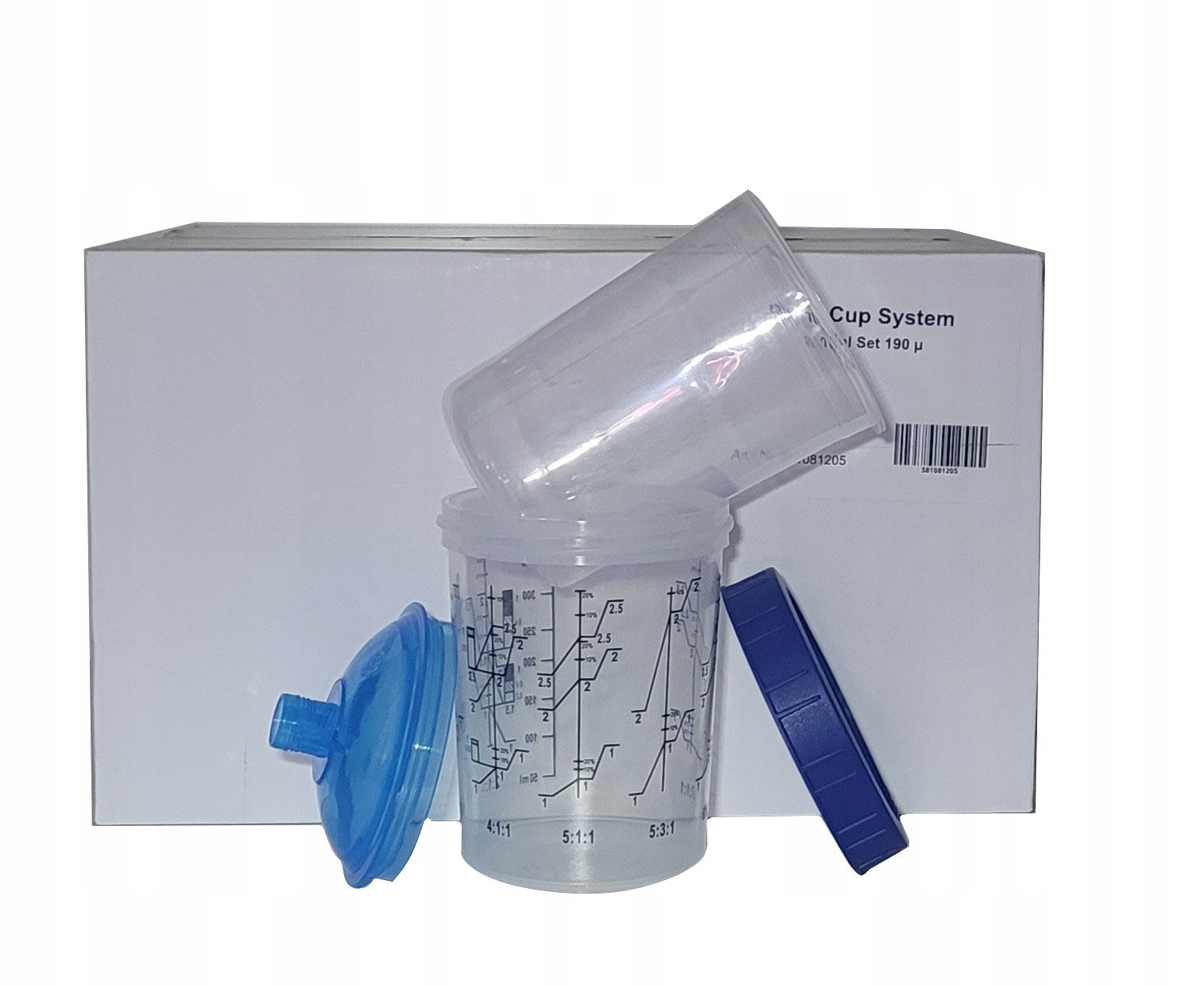

Mipa Kubki Pps Zestaw 650ML 50SZT. 125UM