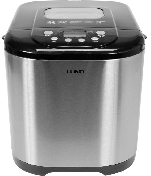 WYPIEKACZ DO CHLEBA CIASTA 650W 15 PROGRAMÓW LUND Kod producenta 68032