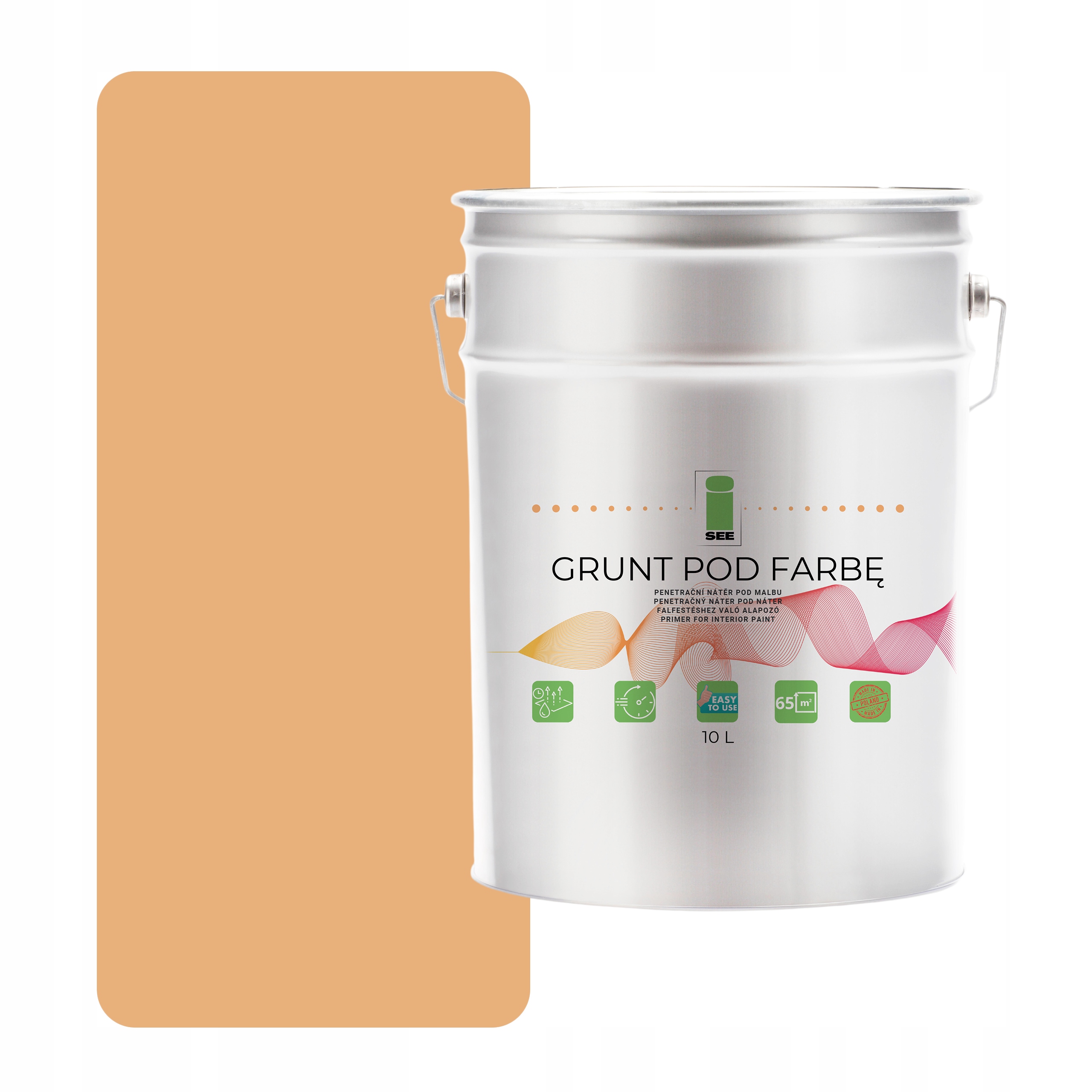 Podkladová Barva Silikonová Fasádní Pastelová 10 L