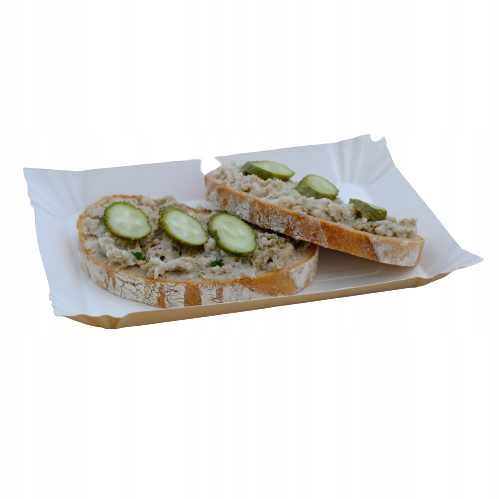 

Jednorazowe tacki tekturowe grill, 14x20cm, 100szt