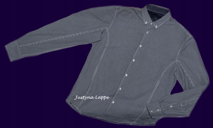 Koszula męska bez kieszeni