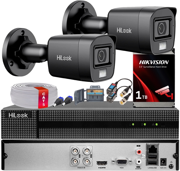 Monitorovací sada s 8Mpx kamerou Hilook od Hikvision Ahd Tvi Hybrid Light