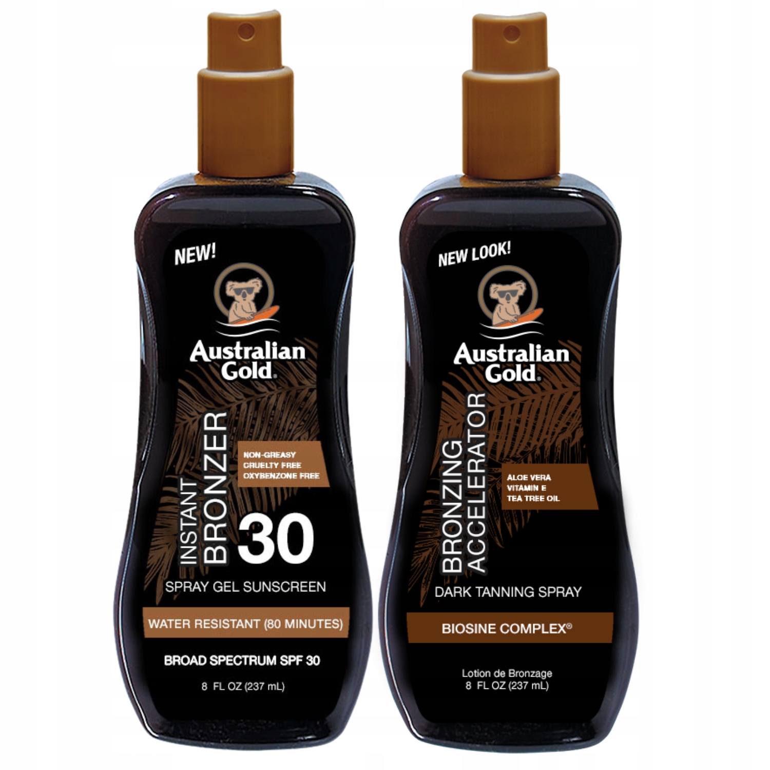 Australian Gold Sprej na opálení SPF30 Gel pro zrychlení opalování