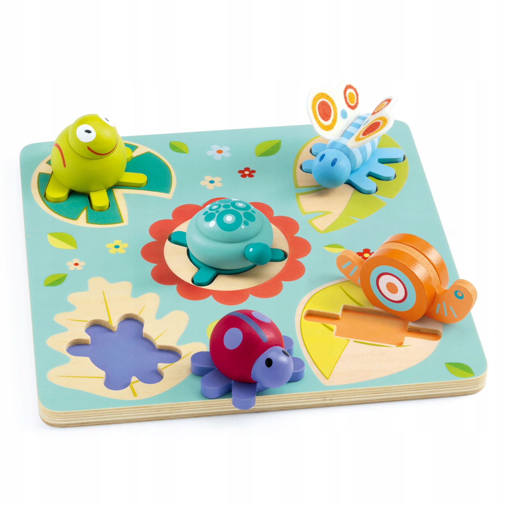 

Djeco Drewniane Puzzle Przestrzenne Lilo
