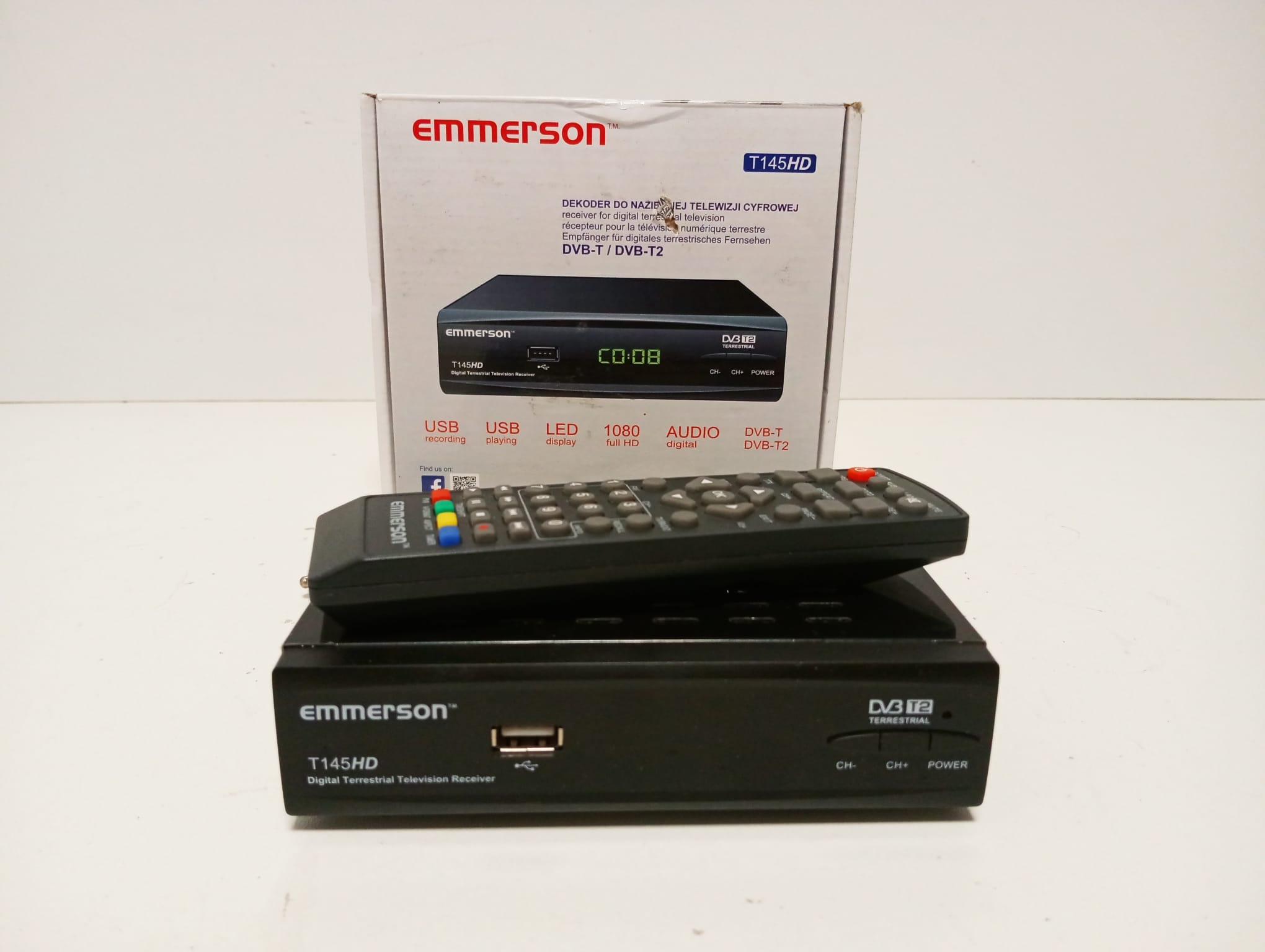 Tuner DVB-T2 Emmerson T145HD