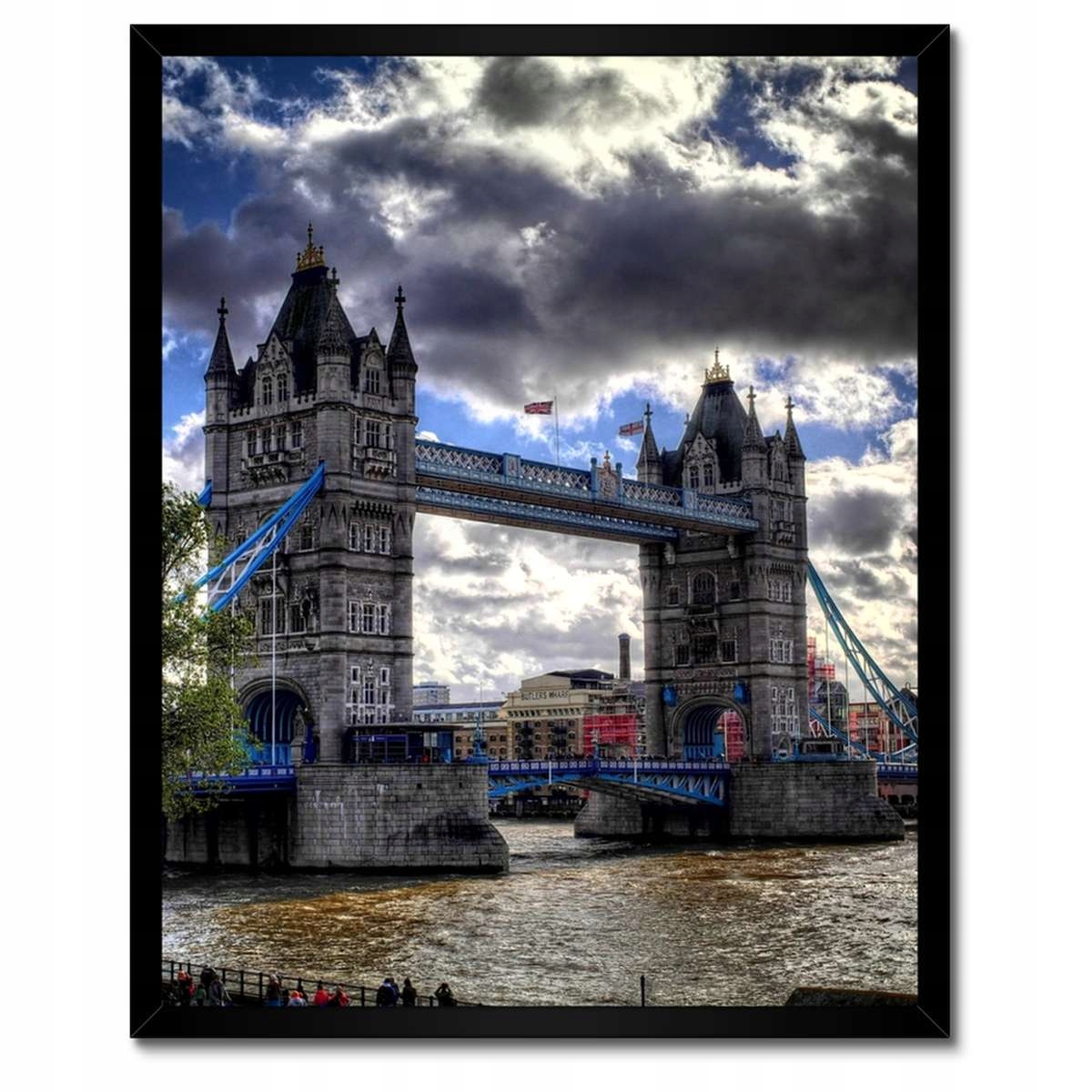 Plakáty v rámu 40x50 Tower Bridge Most padací v Londýně