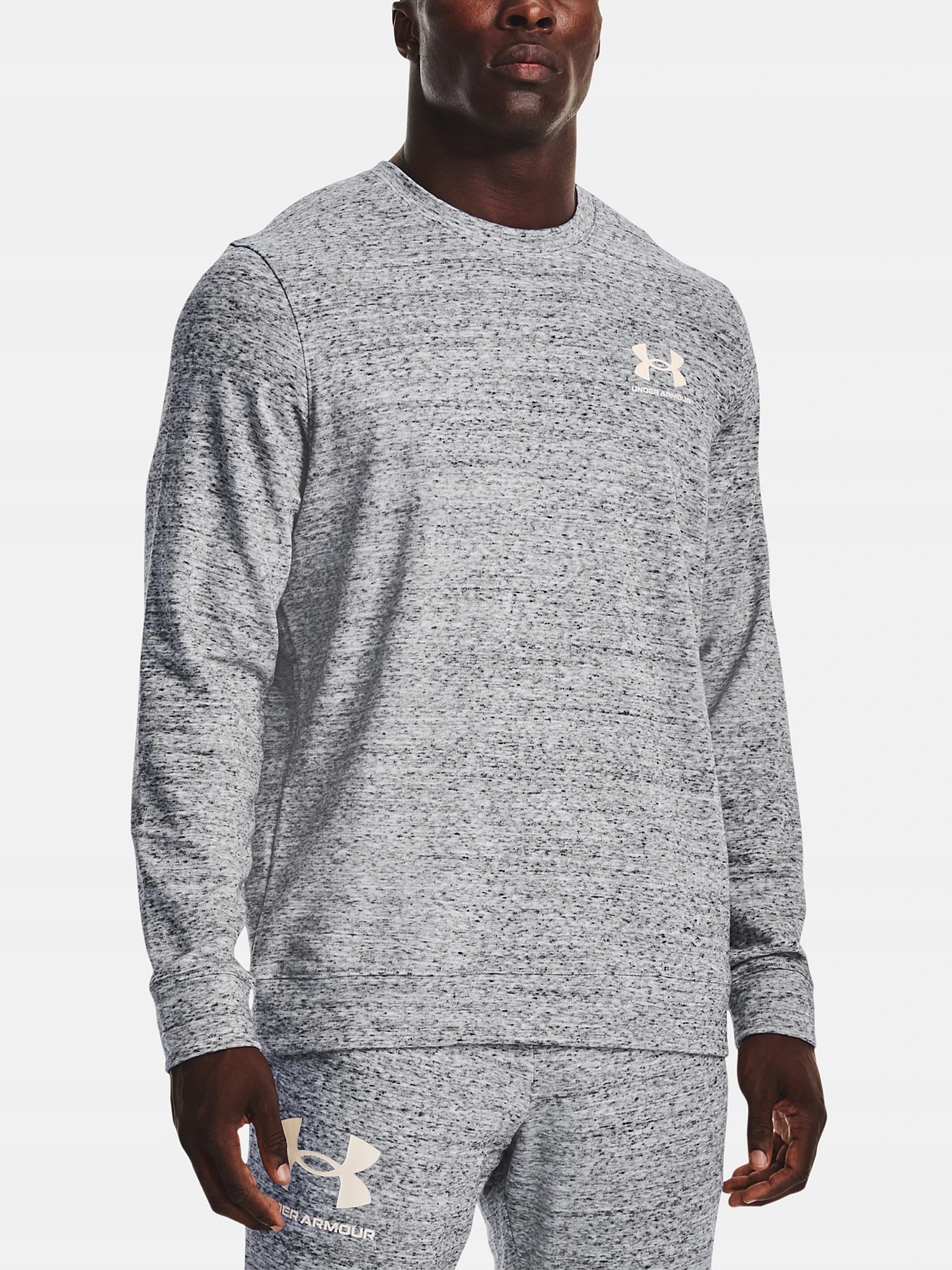 bluza Under Armour Rival Terry LC Crew Onyx