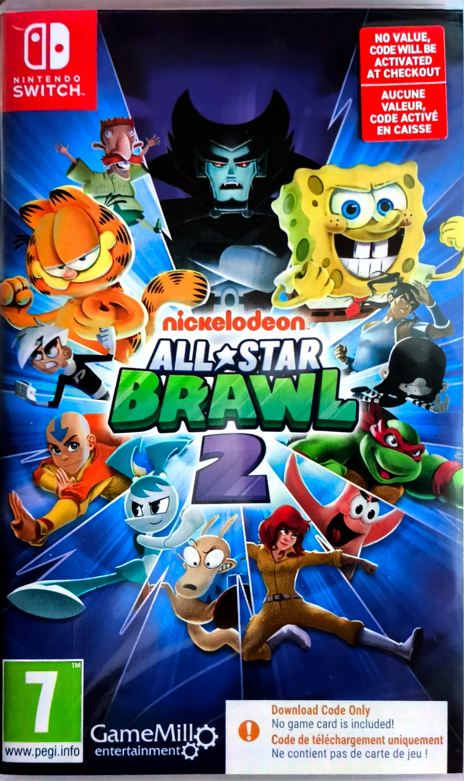 Nickelodeon All-Star Brawl 2 Nintendo Switch 1-4 Graczy Gra Na Konsole