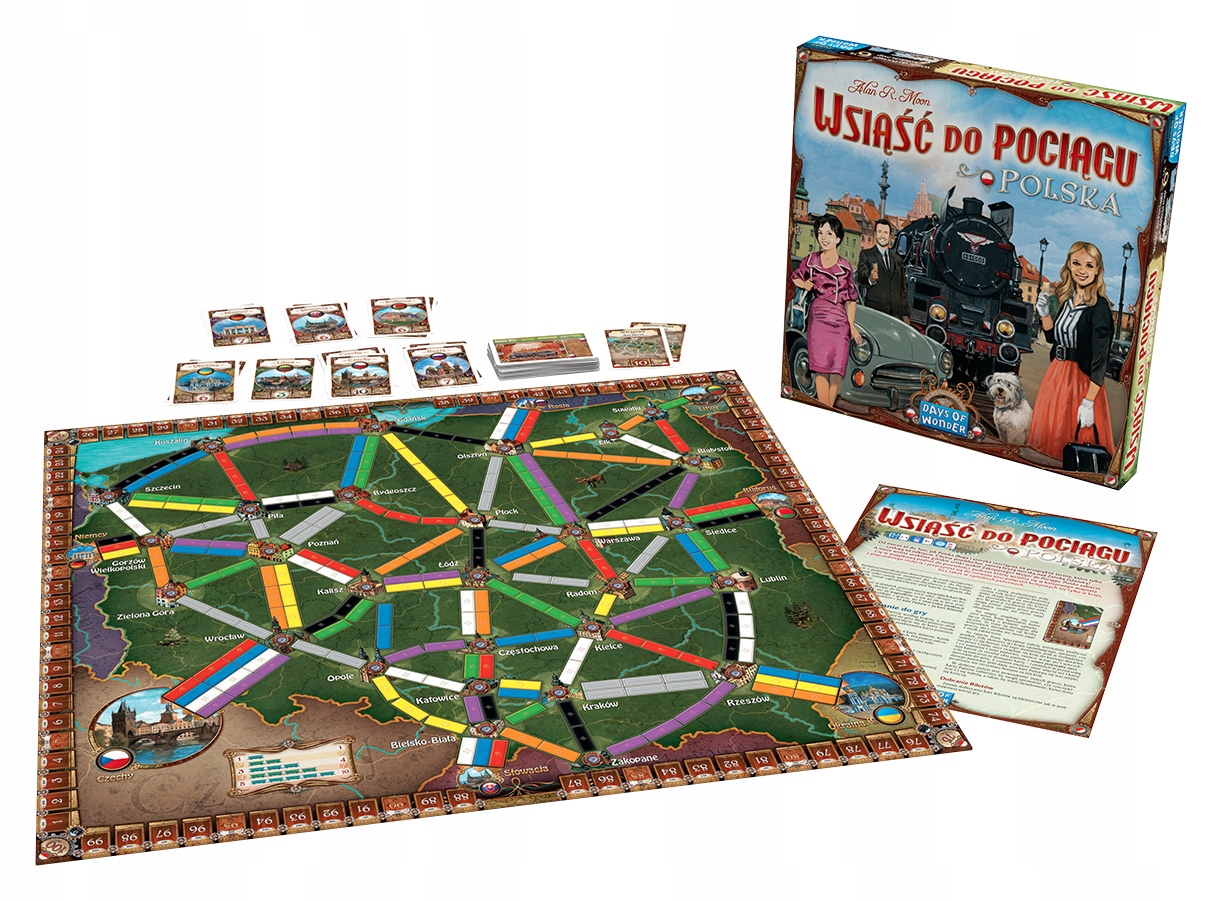 Wsiąść do Pociągu: Kolekcja Map 6.5 - Polska Bohater brak