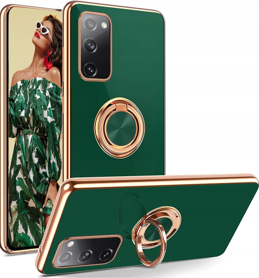 

Etui Case Silicone Ring Do Samsung S20 Fe Szkło