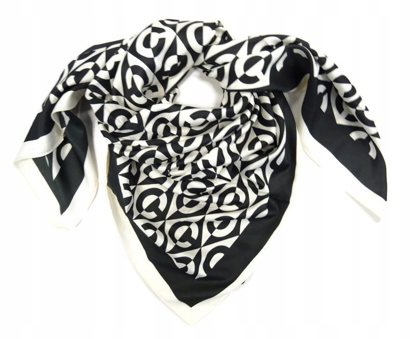 

Chusta satyna apaszka Geometryczny MDB-18B ecru