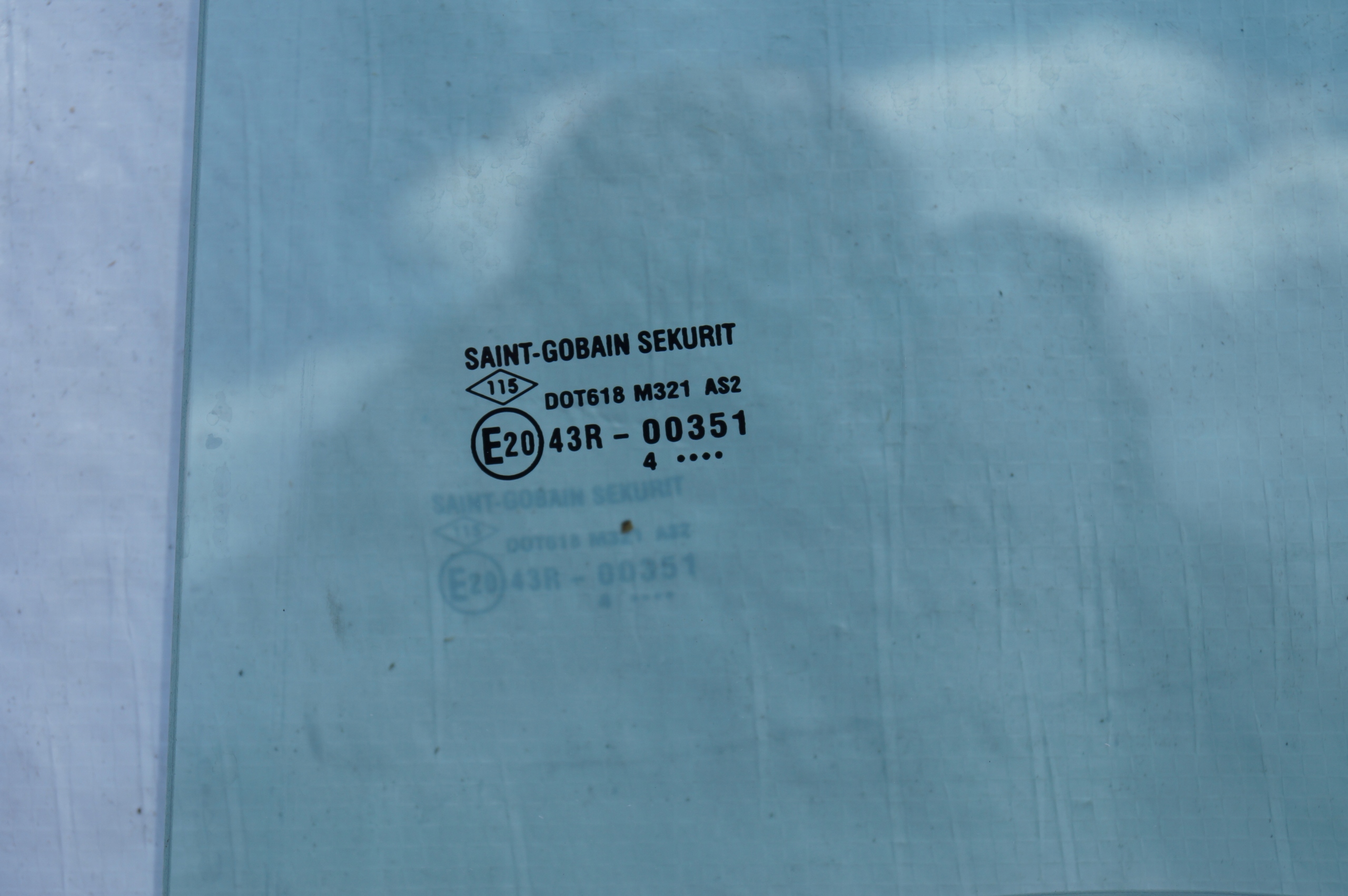 window door rear part rear left DACIA LOGAN II 14 sedan