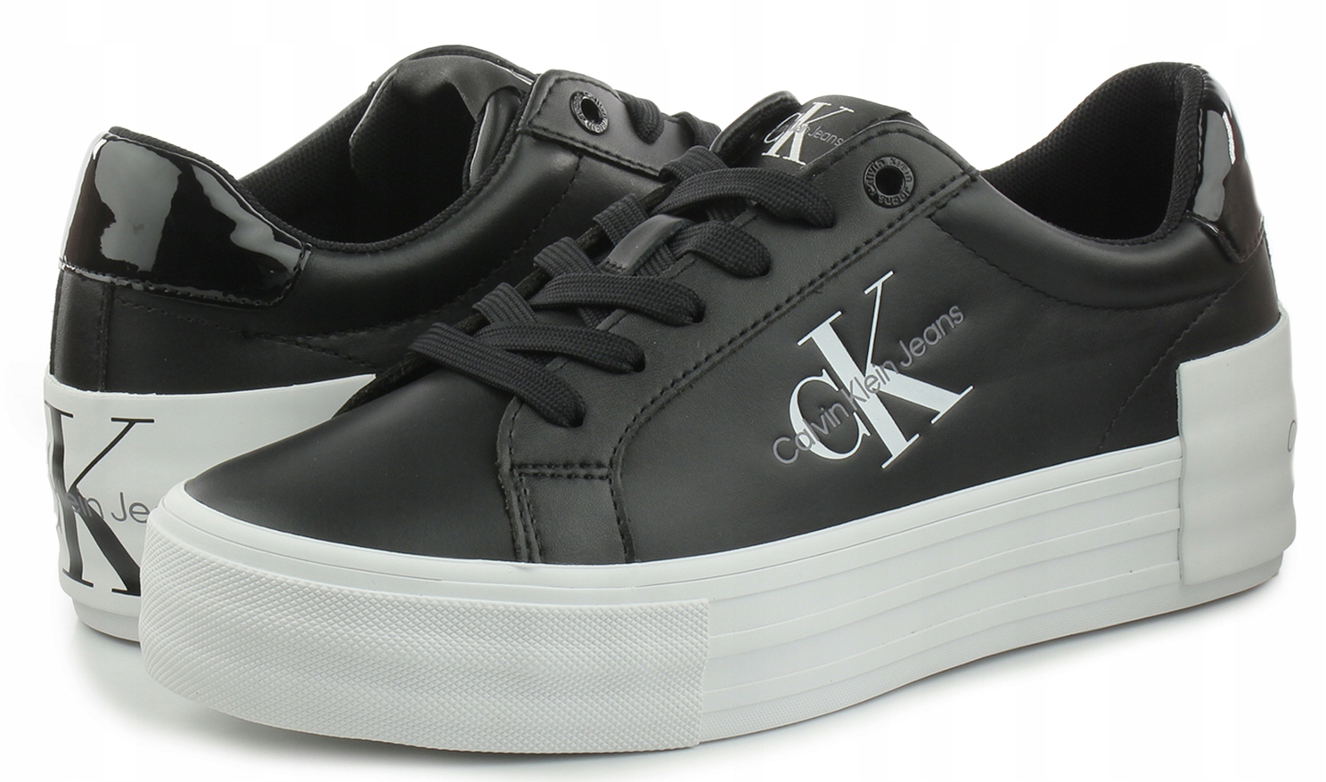 Calvin Klein Bold Vulc Flatf Low Lace Tth Ml vel 39