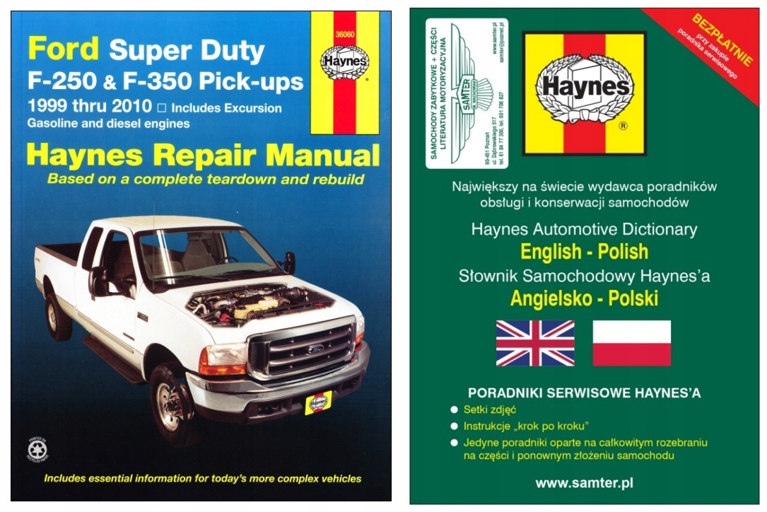 Ford Excursion F250 F350 Super Duty 1999-10 Haynes