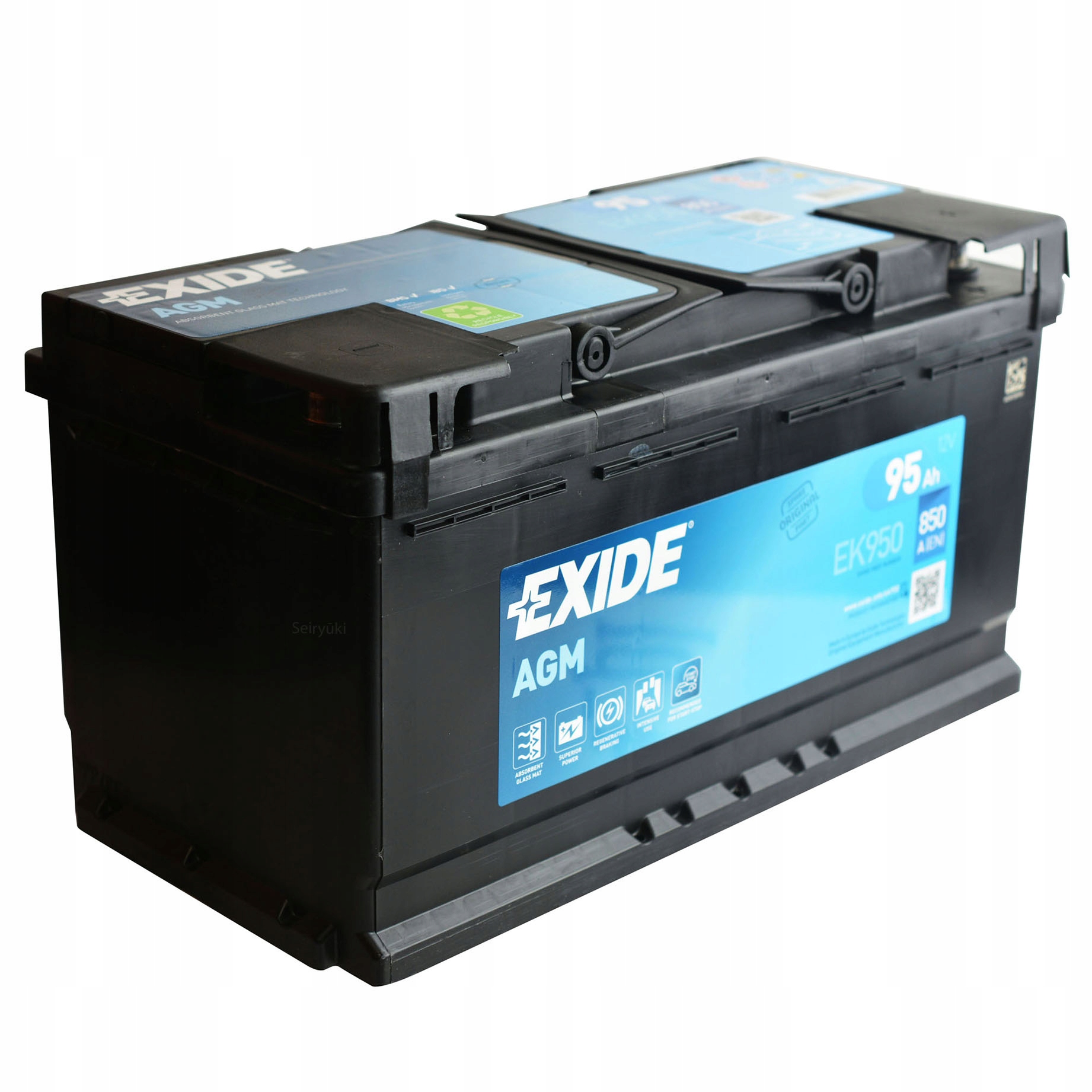 EXIDE EK950 Start Stop AGM 12V 95Ah 850A Part number ek950