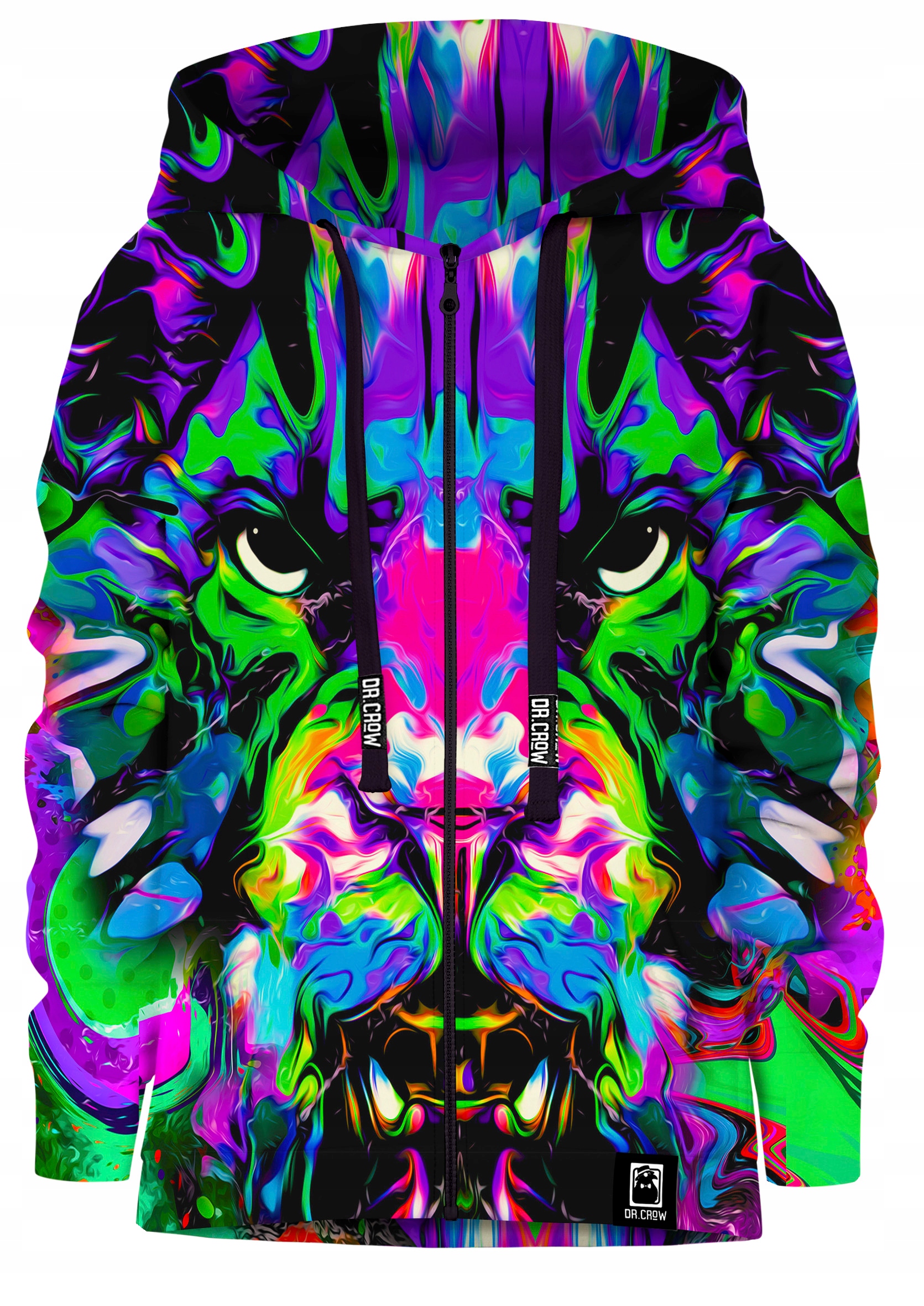 

Dziecięca Bluza Zamek Fullprint Dr.crow Tiger 158