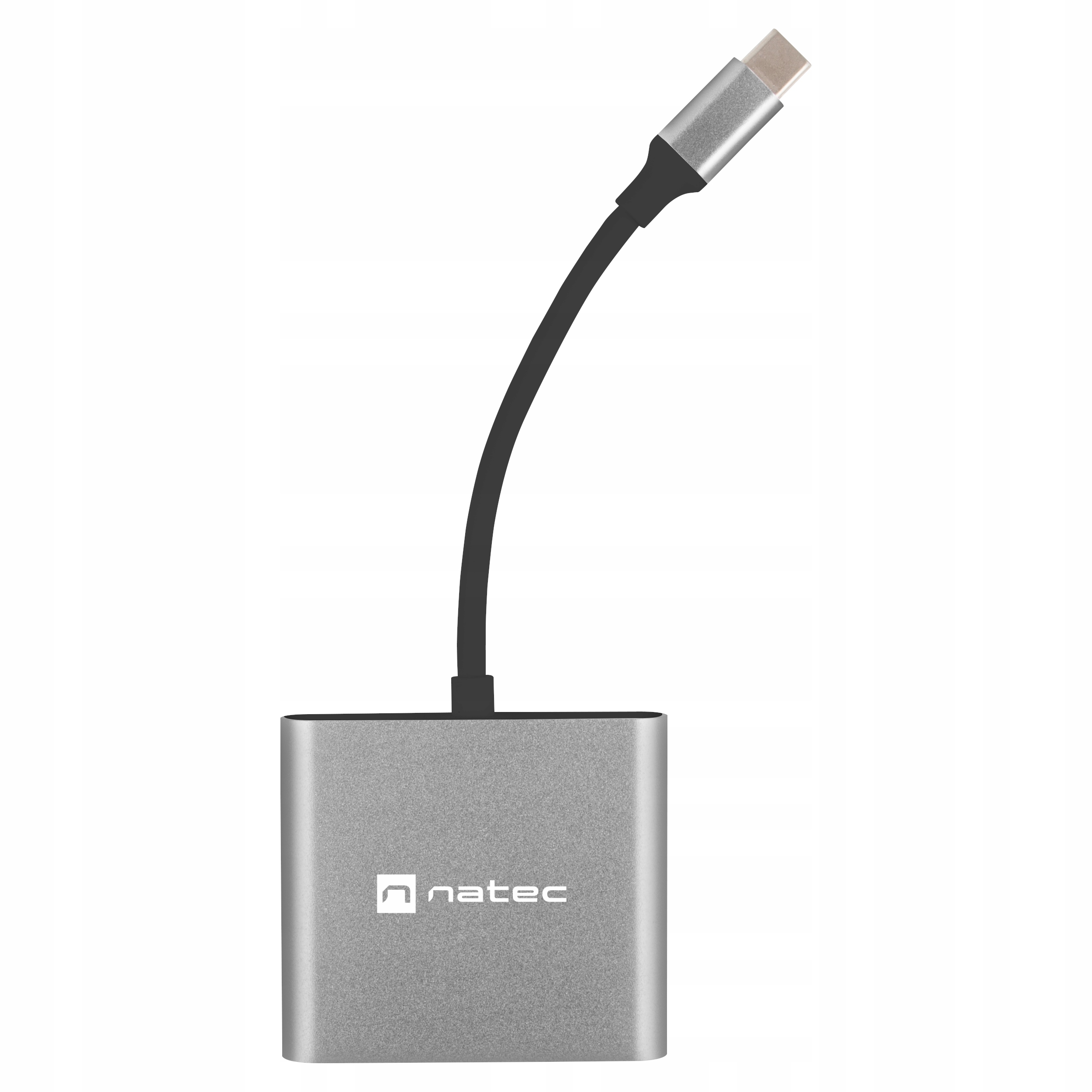 Stacja Dokująca Multiport NATEC Fowler Adpater USB-C Hub DeX HDMI 4K OUTLET Waga produktu z opakowaniem jednostkowym 0.06 kg