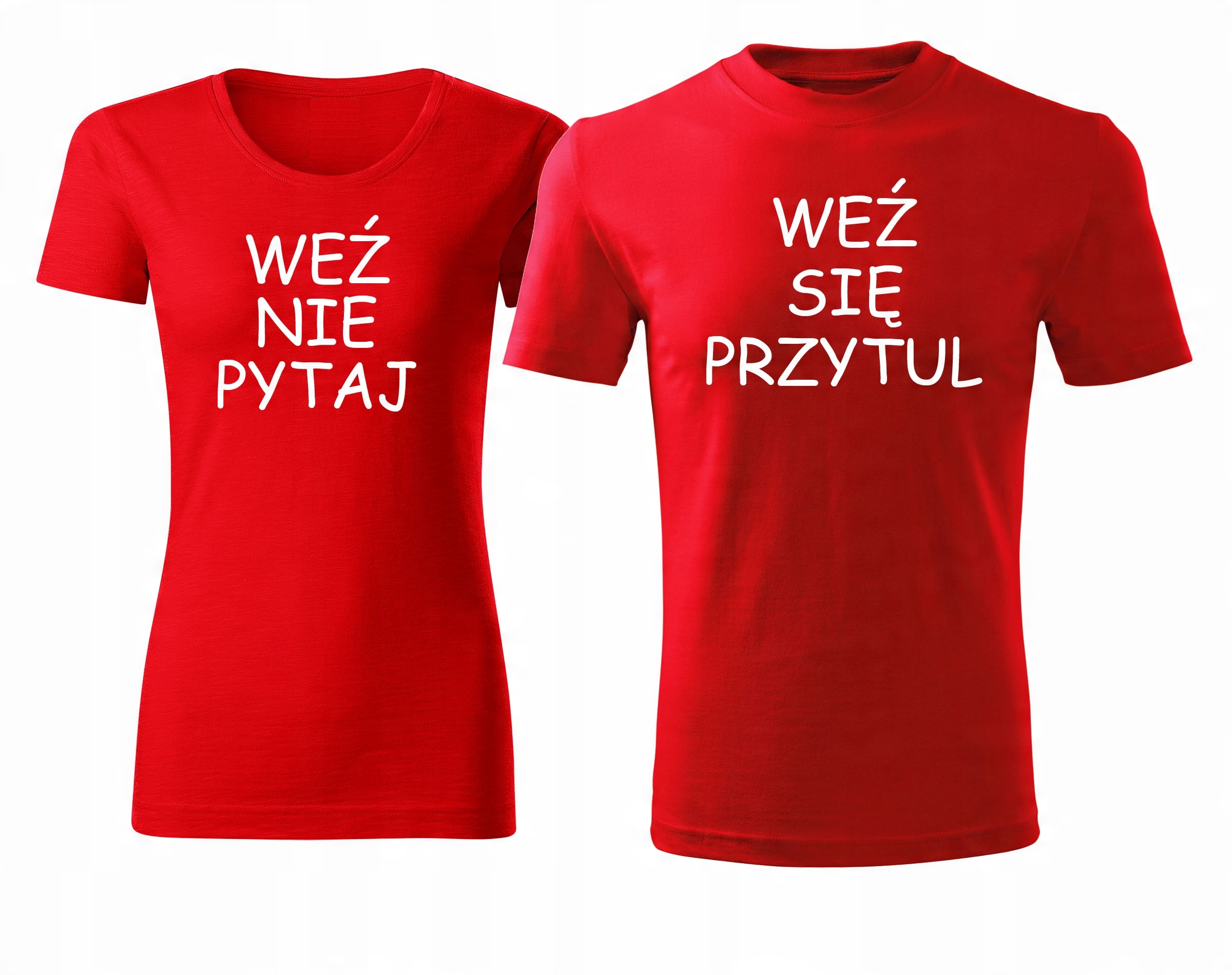 

Koszulki na Walentynki dla męża i żony, pary Super